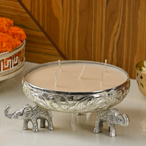 Serene Elephant Candle (Small)