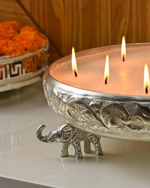 Serene Elephant Candle (Small)